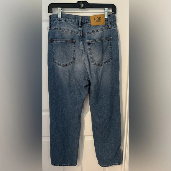 BDG X High waist cowboy relaxed jeans Urban Renewal Remade Patchwork 90s rare 29 - Picture 5 of 7